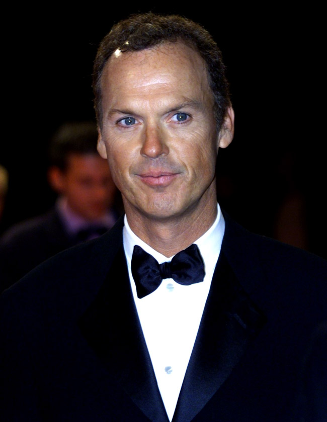 Michael Keaton with a star on the Hollywood Walk of Fame and timeless elegance