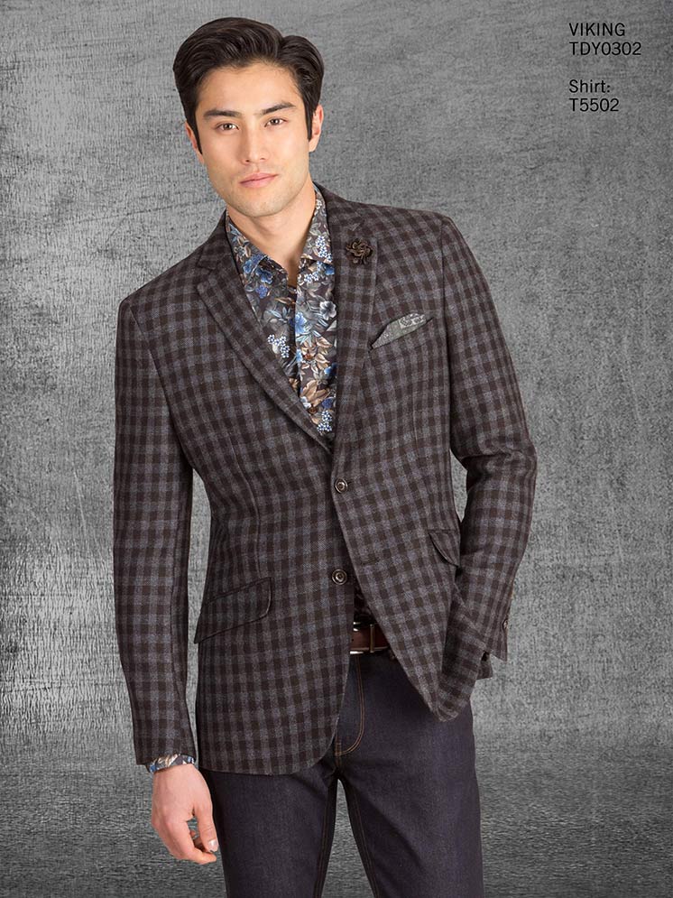 Fresh and contemporary men's suits for Fall-Winter 2016/2017 by Tallia Orange