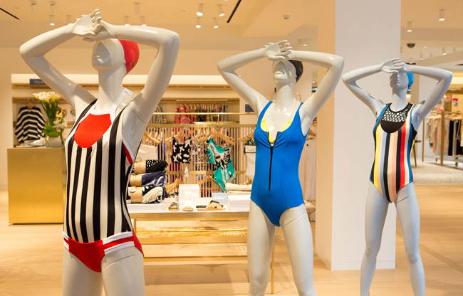 Selfridges London opened the world's first fully integrated bodywear department