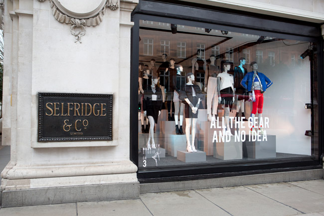 Selfridges London opened the world's first fully integrated bodywear department