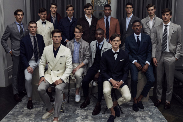 Thom Sweeney Spring-Summer 2017 men's collection