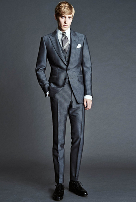 Tom Ford Spring/Summer 2016 - a strong lineup of trim, tailored suiting