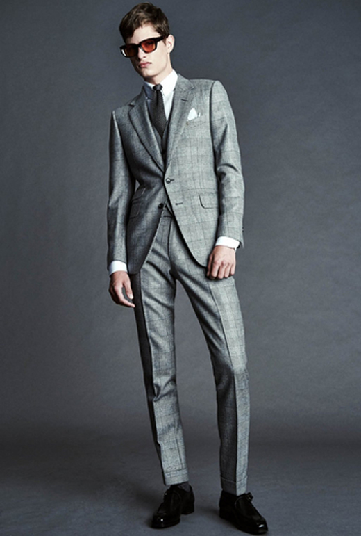 Tom Ford Spring/Summer 2016 - a strong lineup of trim, tailored suiting