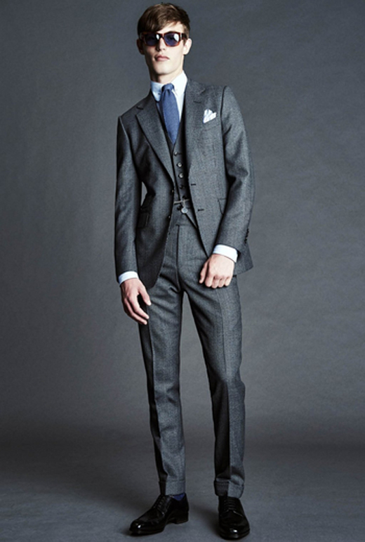 Tom Ford Spring/Summer 2016 - a strong lineup of trim, tailored suiting