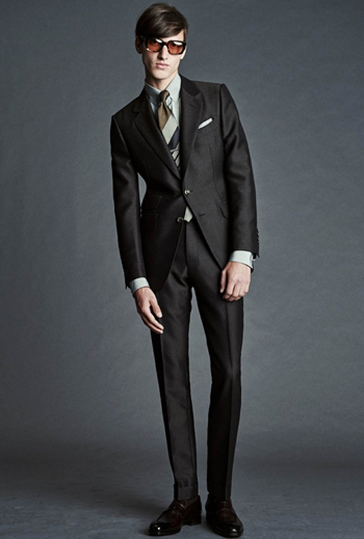 Tom Ford Spring/Summer 2016 - a strong lineup of trim, tailored suiting