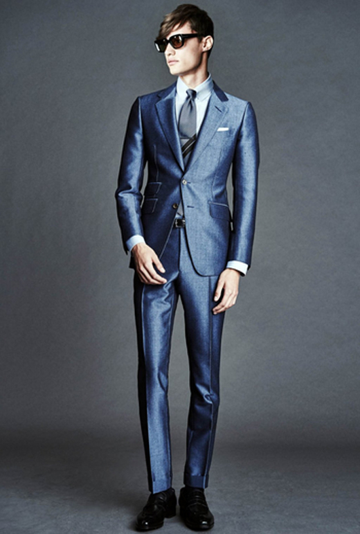 Tom Ford Spring/Summer 2016 - a strong lineup of trim, tailored suiting