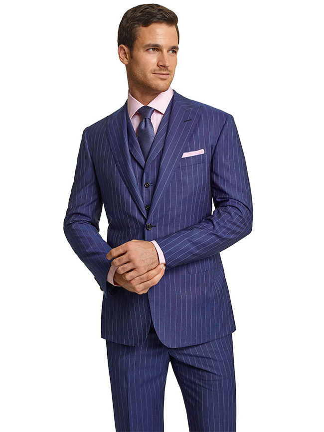 Bespoke suits by Tom James