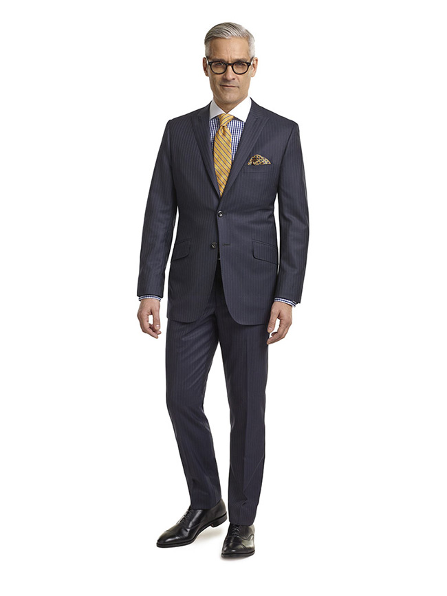 Bespoke suits by Tom James