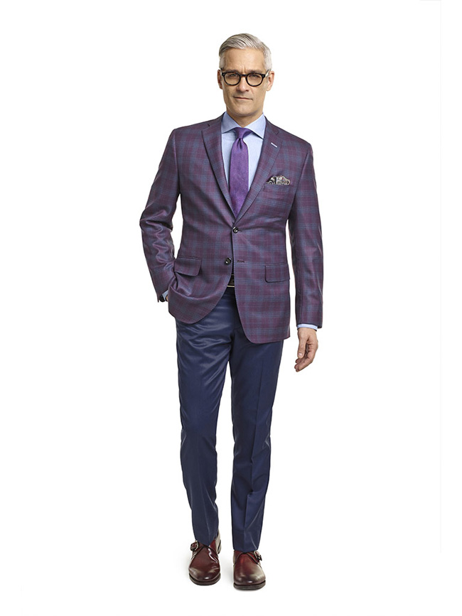 Bespoke suits by Tom James