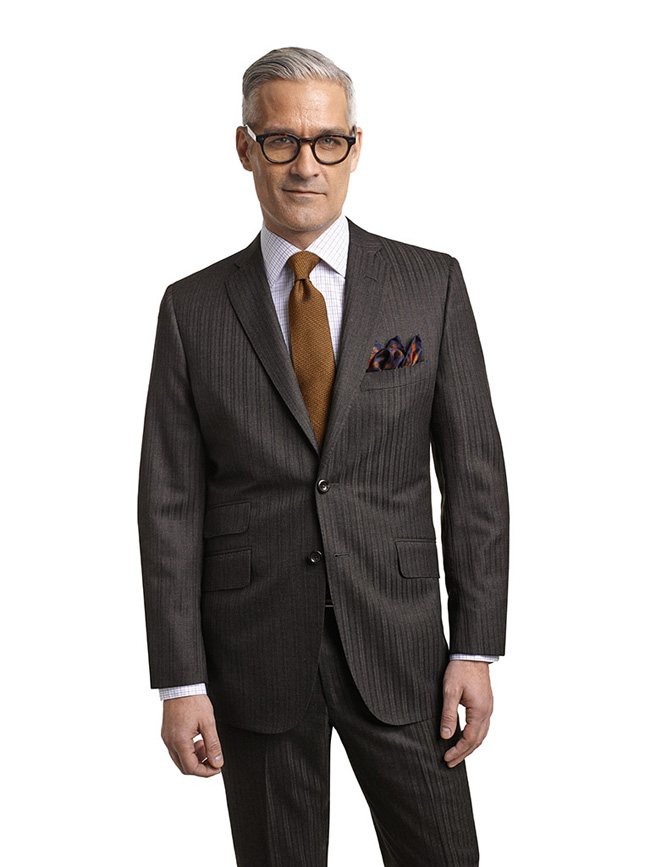 Bespoke suits by Tom James