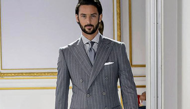 Men's suits 2016 fashion trends: Striped suits