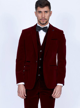 Men's suits 2016 fashion trends: Red suits