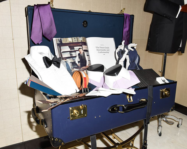 Turnbull & Asser organised a private dinner to present the rich history of the brand