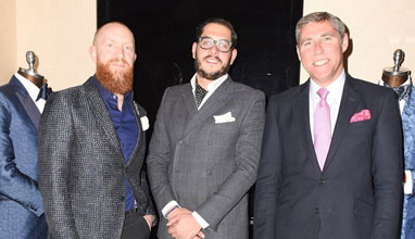 Turnbull & Asser organised a private dinner to present the rich history of the brand