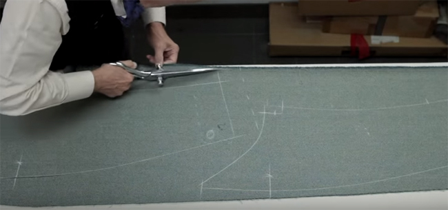 Tailor's tips by Vitale Barberis Canonico: Preparation for cutting