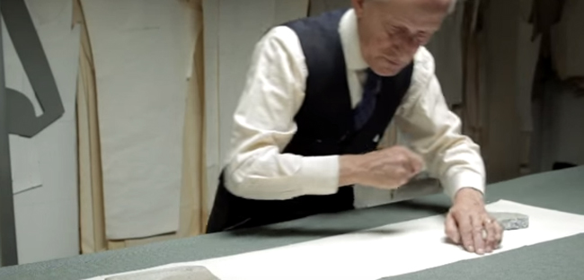 Tailor's tips by Vitale Barberis Canonico: Preparation for cutting