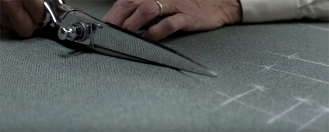 Tailor's tips by Vitale Barberis Canonico: Preparation for cutting