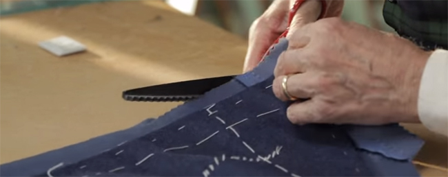 Tailor's tips by Vitale Barberis Canonico: Preparation for cutting