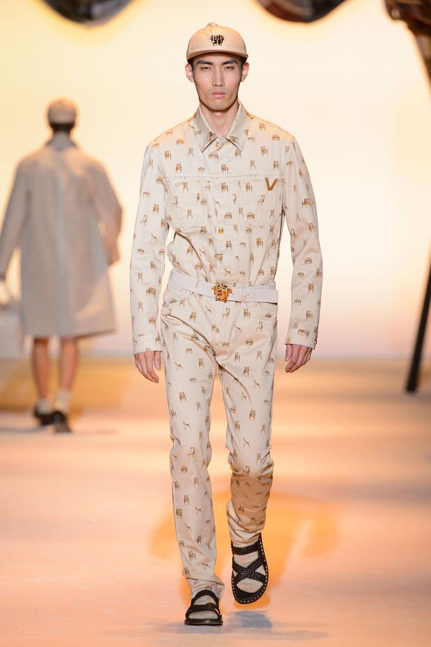 Versace Spring-Summer 2016 menswear collection