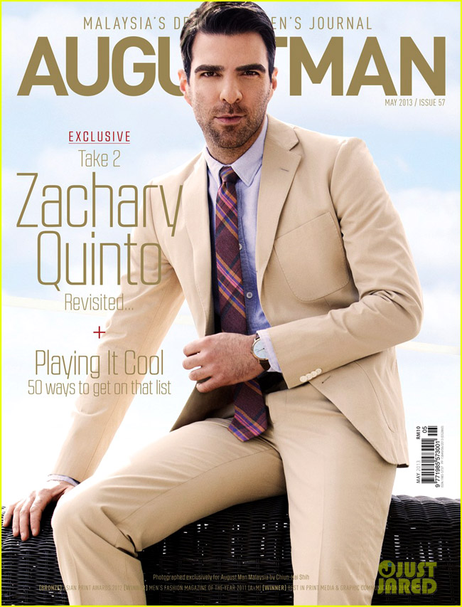 Celebrities' style: Star Trek's Zachary Quinto