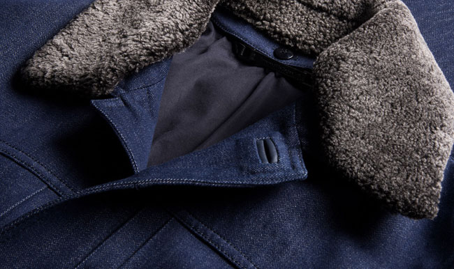 Trofeo Wool Denim by Ermenegildo Zegna