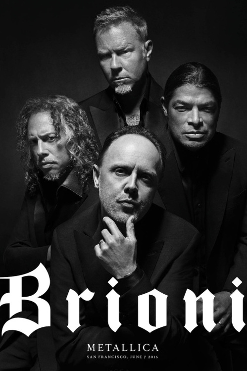 Rock band Metallica are the stars of Brioni’s first advertising campaign