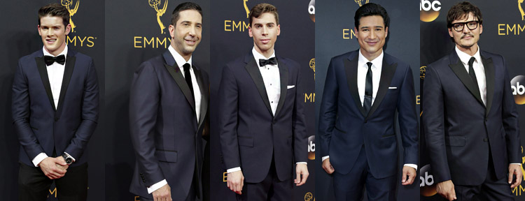 Red carpet suits