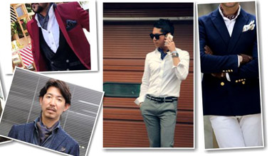 Men's suit accessories: Cravat