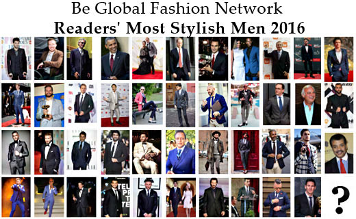 Choose Most Stylish Men 2016 - Most Stylish Real Men vs Celebrities