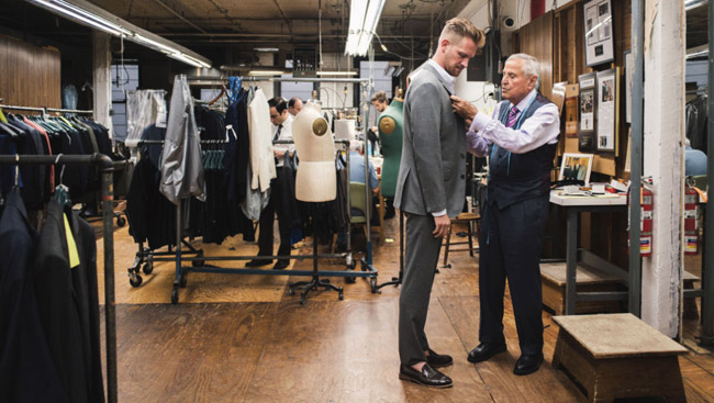 Popular custom tailors in New York