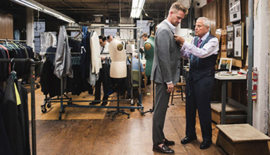 Popular custom tailors in New York
