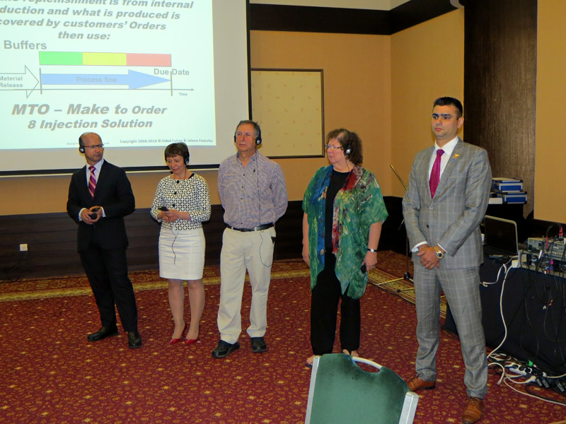 The First International TOC Conference in Bulgaria was held by TOCICO