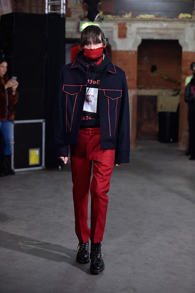 Agi & Sam presented Fall/Winter 2017 collection during London Fashion Week Men's