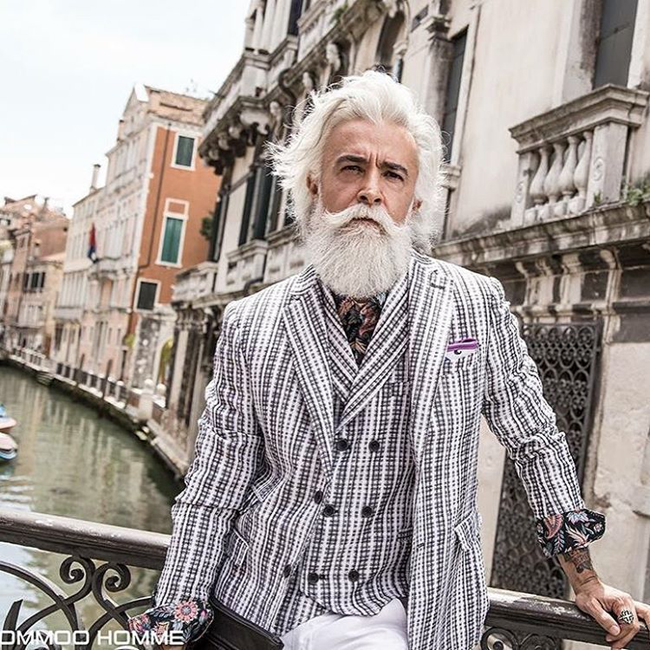 Alessandro Manfredini - the man who became famous with his beard