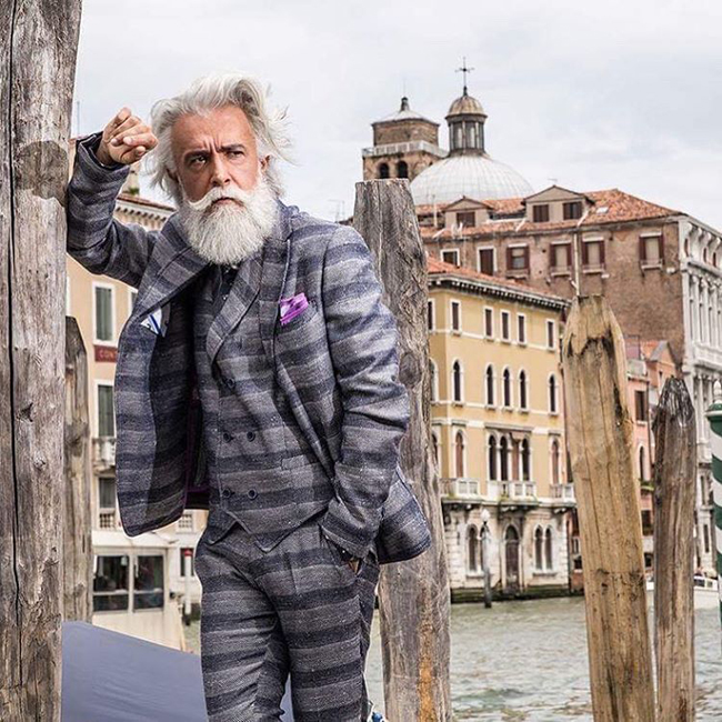 Alessandro Manfredini - the man who became famous with his beard