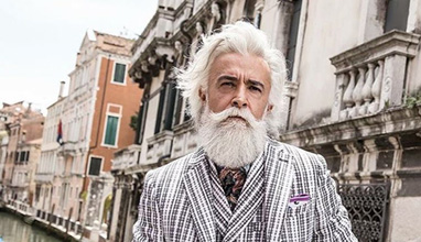 Alessandro Manfredini - the man who became famous with his beard