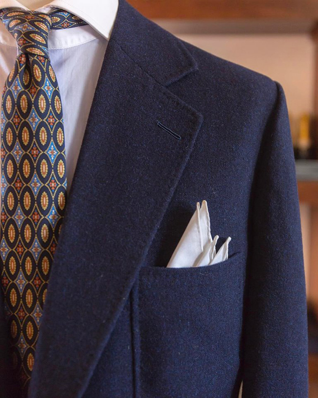 Lisbon based bespoke tailor Ayres Goncalo