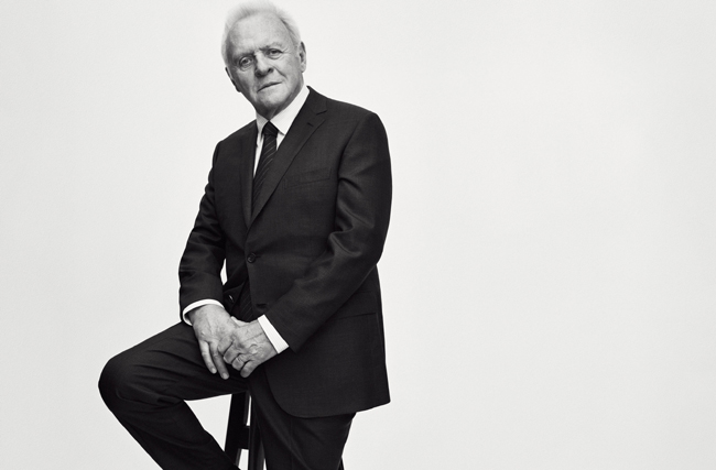 Sir Anthony Hopkins stars in Autumn/Winter 2017 campaign of Brioni