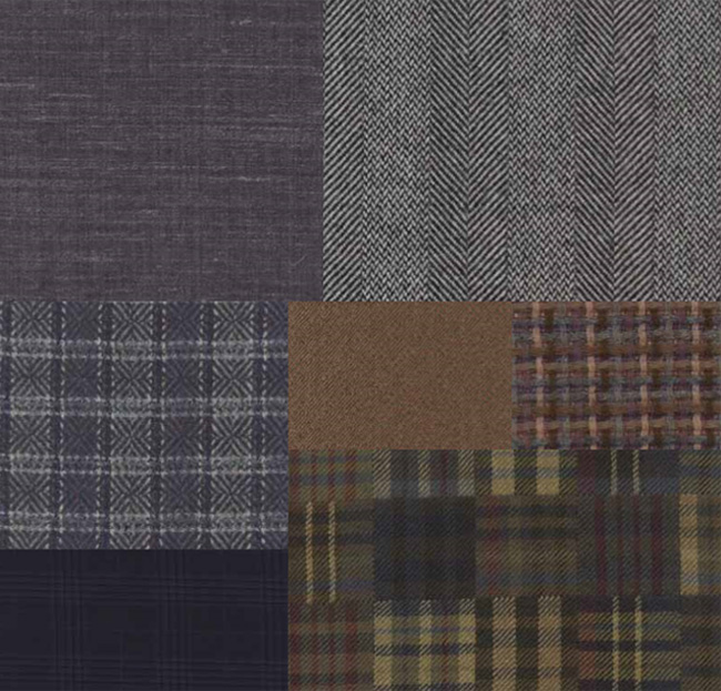 British colours and textiles Autumn/Winter 2018-19