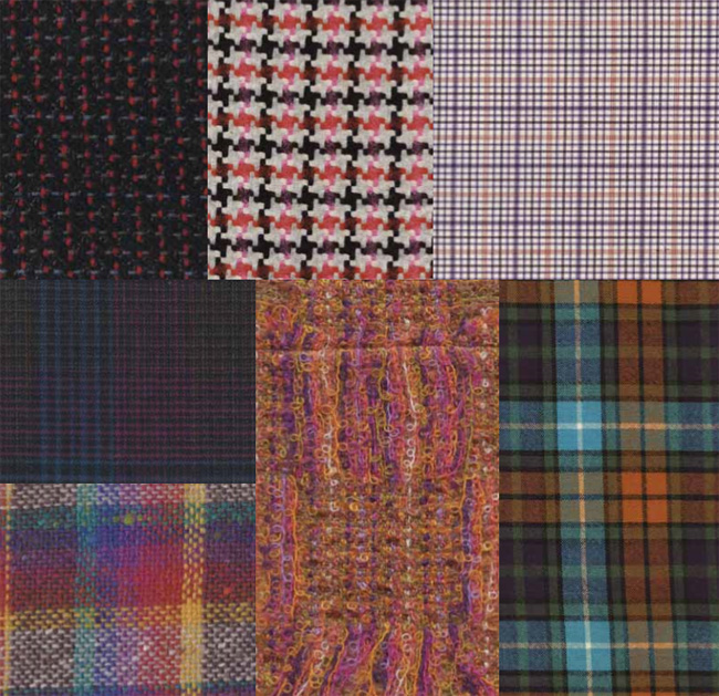 British colours and textiles Autumn/Winter 2018-19