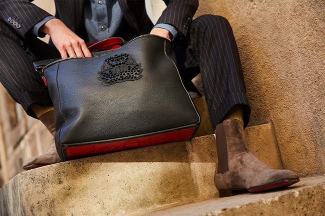 Christian Louboutin's newest men's bag - Cabado