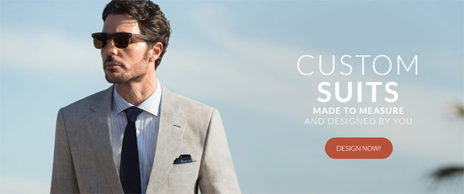 Where to order a custom-made men's suit online?