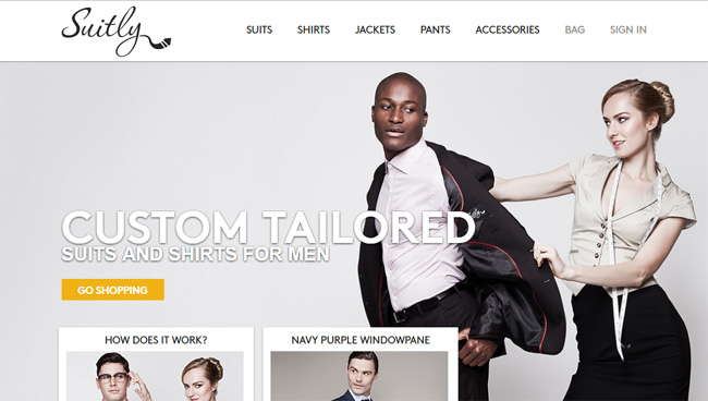 Custom men's shop clothing online