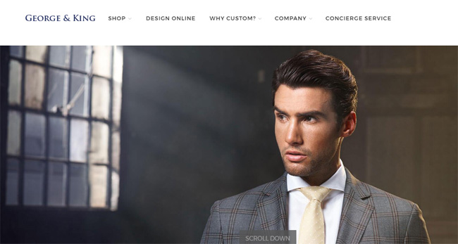 Where to order a custom-made men's suit online?