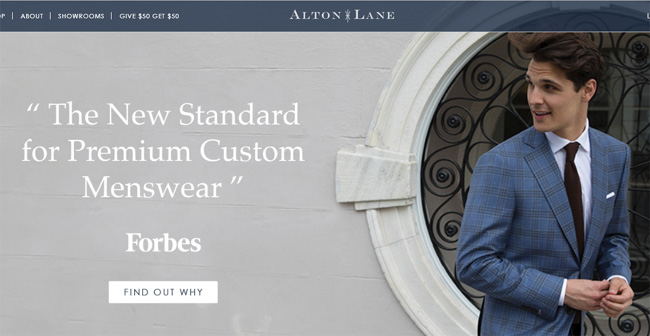 Where to order a custom-made men's suit online?