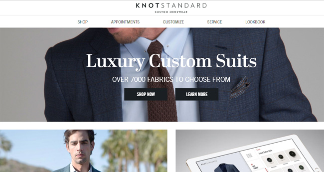 Where to order a custom-made men's suit online?