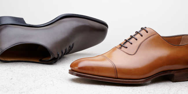 Edward Green shoes - cut by hand from the world's finest leathers