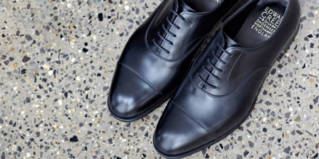 Edward Green shoes - cut by hand from the world's finest leathers