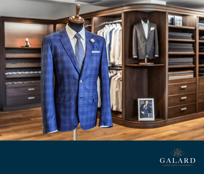 Tailored suits by Galard from Czech Republic