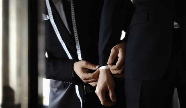 Made-to-measure suits by Gandhum